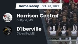 Recap: Harrison Central  vs. D'Iberville  2022
