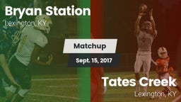 Matchup: Bryan Station vs. Tates Creek  2017