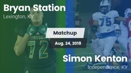Matchup: Bryan Station vs. Simon Kenton  2018