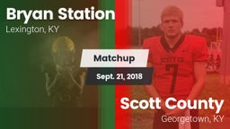 Matchup: Bryan Station vs. Scott County  2018