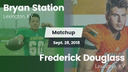 Matchup: Bryan Station vs. Frederick Douglass 2018