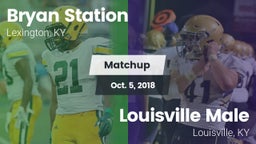 Matchup: Bryan Station vs. Louisville Male  2018