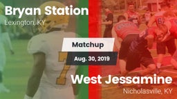 Matchup: Bryan Station vs. West Jessamine  2019