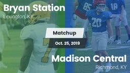 Matchup: Bryan Station vs. Madison Central  2019