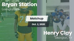 Matchup: Bryan Station vs. Henry Clay  2020