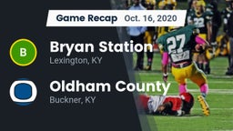Recap: Bryan Station  vs. Oldham County  2020