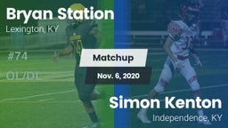 Matchup: Bryan Station vs. Simon Kenton  2020