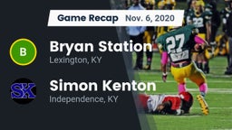 Recap: Bryan Station  vs. Simon Kenton  2020