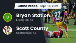 Recap: Bryan Station  vs. Scott County  2021
