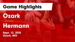 Ozark  vs Hermann Game Highlights - Sept. 12, 2020