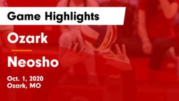 Ozark  vs Neosho  Game Highlights - Oct. 1, 2020