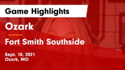 Ozark  vs Fort Smith Southside  Game Highlights - Sept. 18, 2021