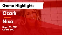 Ozark  vs Nixa  Game Highlights - Sept. 28, 2021