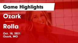 Ozark  vs Rolla  Game Highlights - Oct. 18, 2021