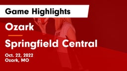 Ozark  vs Springfield Central Game Highlights - Oct. 22, 2022