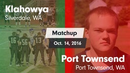 Matchup: Klahowya vs. Port Townsend  2016
