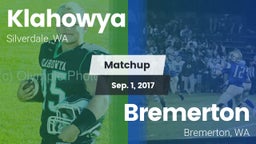 Matchup: Klahowya vs. Bremerton  2017