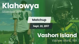 Matchup: Klahowya vs. Vashon Island  2017