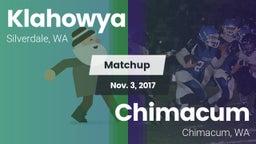 Matchup: Klahowya vs. Chimacum  2017