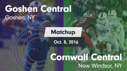 Matchup: Goshen Central vs. Cornwall Central  2016