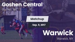 Matchup: Goshen Central vs. Warwick  2017