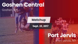 Matchup: Goshen Central vs. Port Jervis  2017