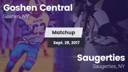 Matchup: Goshen Central vs. Saugerties  2017