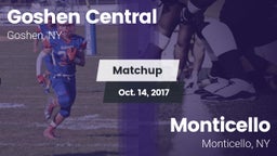 Matchup: Goshen Central vs. Monticello  2017