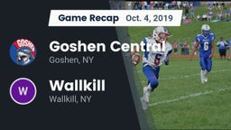 Recap: Goshen Central  vs. Wallkill  2019