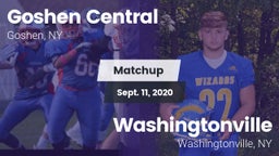 Matchup: Goshen Central vs. Washingtonville  2020
