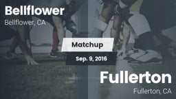 Matchup: Bellflower vs. Fullerton  2016