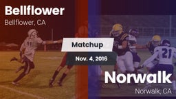 Matchup: Bellflower vs. Norwalk  2016