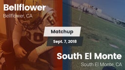 Matchup: Bellflower vs. South El Monte  2018