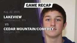 Recap: Lakeview  vs. Cedar Mountain/Comfrey 2015