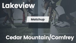 Matchup: Lakeview vs. Cedar Mountain/Comfrey 2016