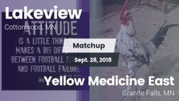 Matchup: Lakeview vs. Yellow Medicine East  2018