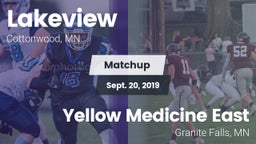 Matchup: Lakeview vs. Yellow Medicine East  2019