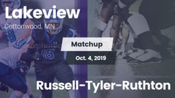 Matchup: Lakeview vs. Russell-Tyler-Ruthton 2019