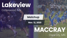 Matchup: Lakeview vs. MACCRAY  2020