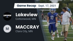 Recap: Lakeview  vs. MACCRAY  2021