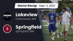 Recap: Lakeview  vs. Springfield  2021