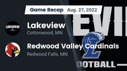 Recap: Lakeview  vs. Redwood Valley Cardinals 2022