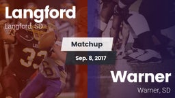 Matchup: Langford vs. Warner  2017