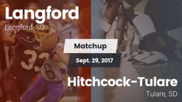 Matchup: Langford vs. Hitchcock-Tulare  2017