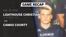 Recap: Lighthouse Christian  vs. Camas County  2016