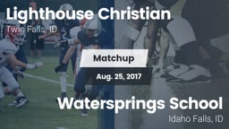 Matchup: Lighthouse Christian vs. Watersprings School 2017