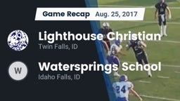 Recap: Lighthouse Christian  vs. Watersprings School 2017