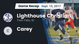 Recap: Lighthouse Christian  vs. Carey  2017