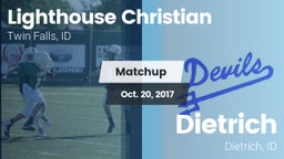 Matchup: Lighthouse Christian vs. Dietrich  2017
