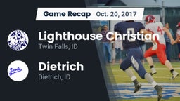 Recap: Lighthouse Christian  vs. Dietrich  2017